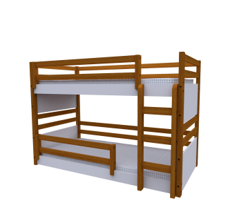 Beliche Solteiro Multifuncional Rubi Montessoriana Cor: Freijó/Branco