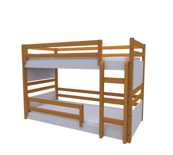 Beliche Solteiro Multifuncional Rubi Montessoriano Cor: Freijo/Cinza